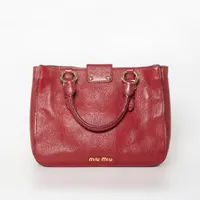 Miu Miu Madras Lock Bag  - imagem 5