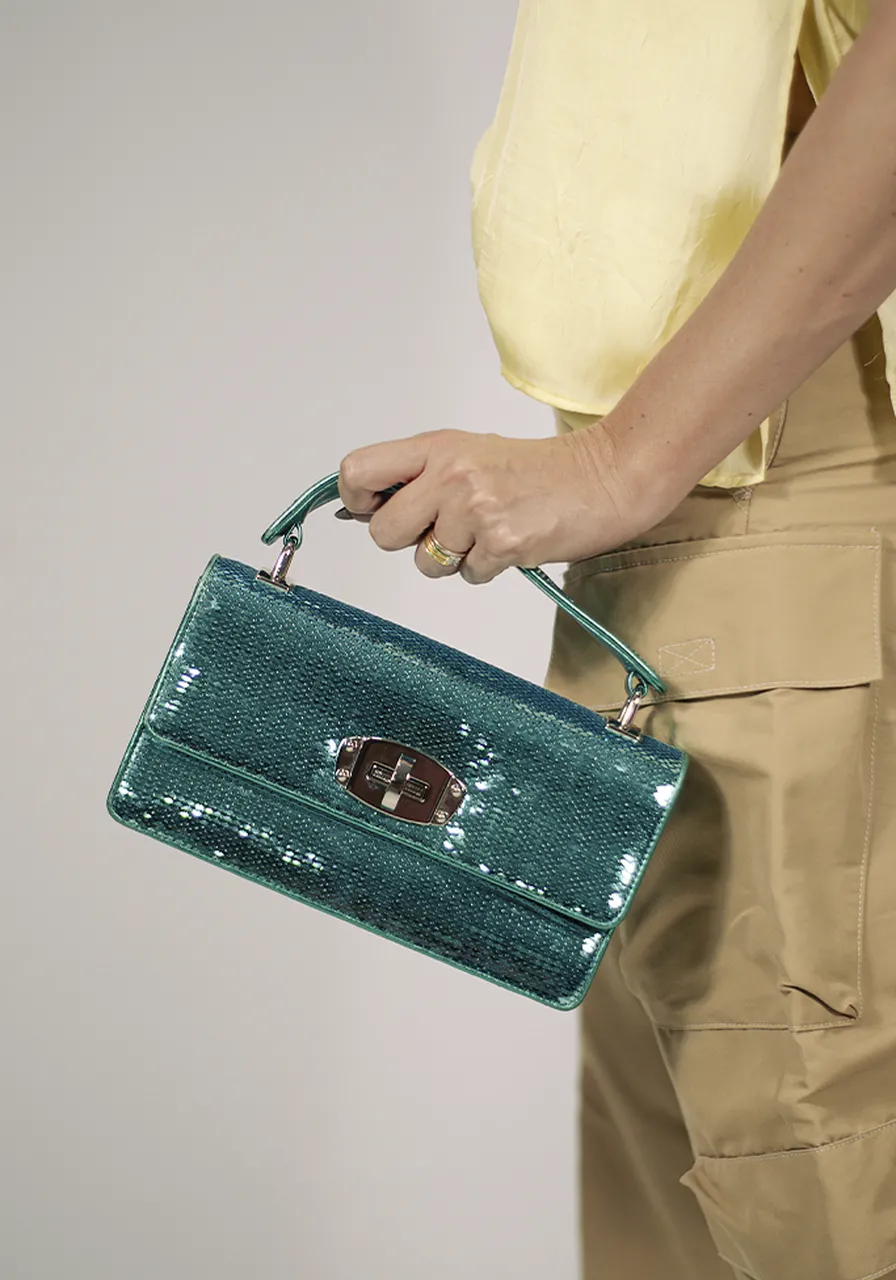 Miu Miu Paillettes Sequin Cleo 
