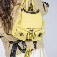 Mochila Gucci Bamboo Cellarius  - imagem 4