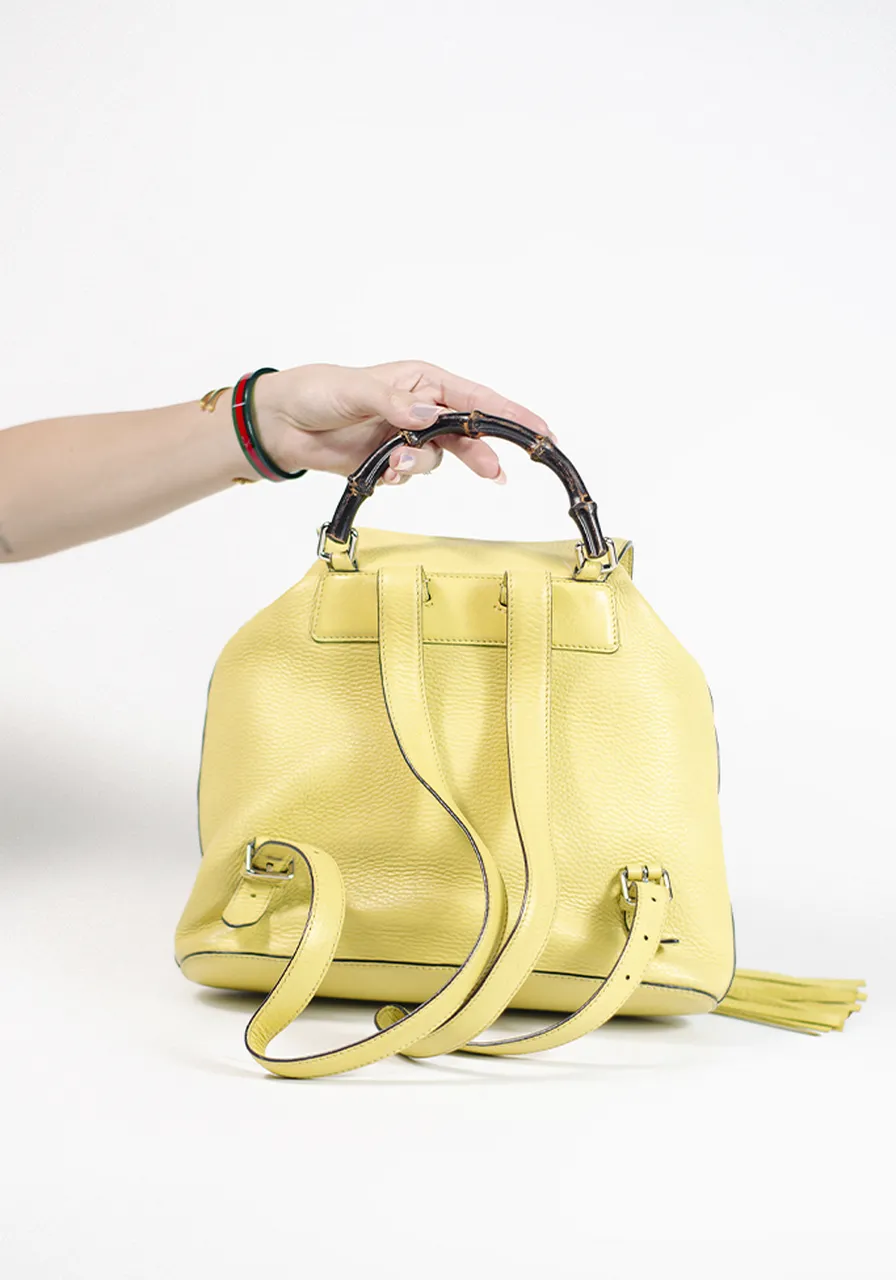 Mochila Gucci Bamboo Cellarius 