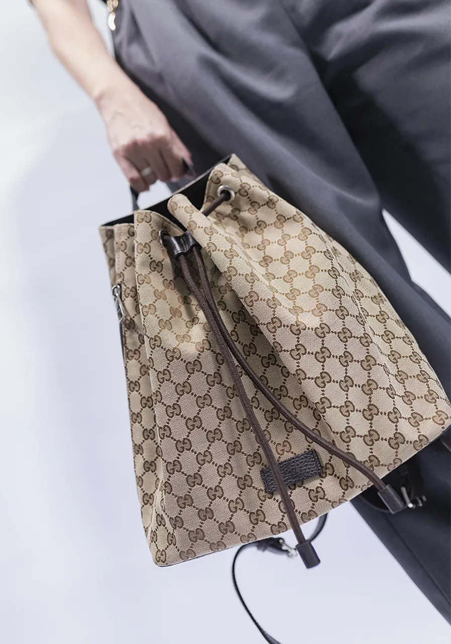 Mochila Gucci GG Canvas