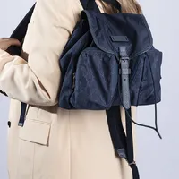 Mochila Gucci GG Nylon  - imagem 3