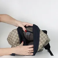 Mochila Gucci GG Supreme  - imagem 4