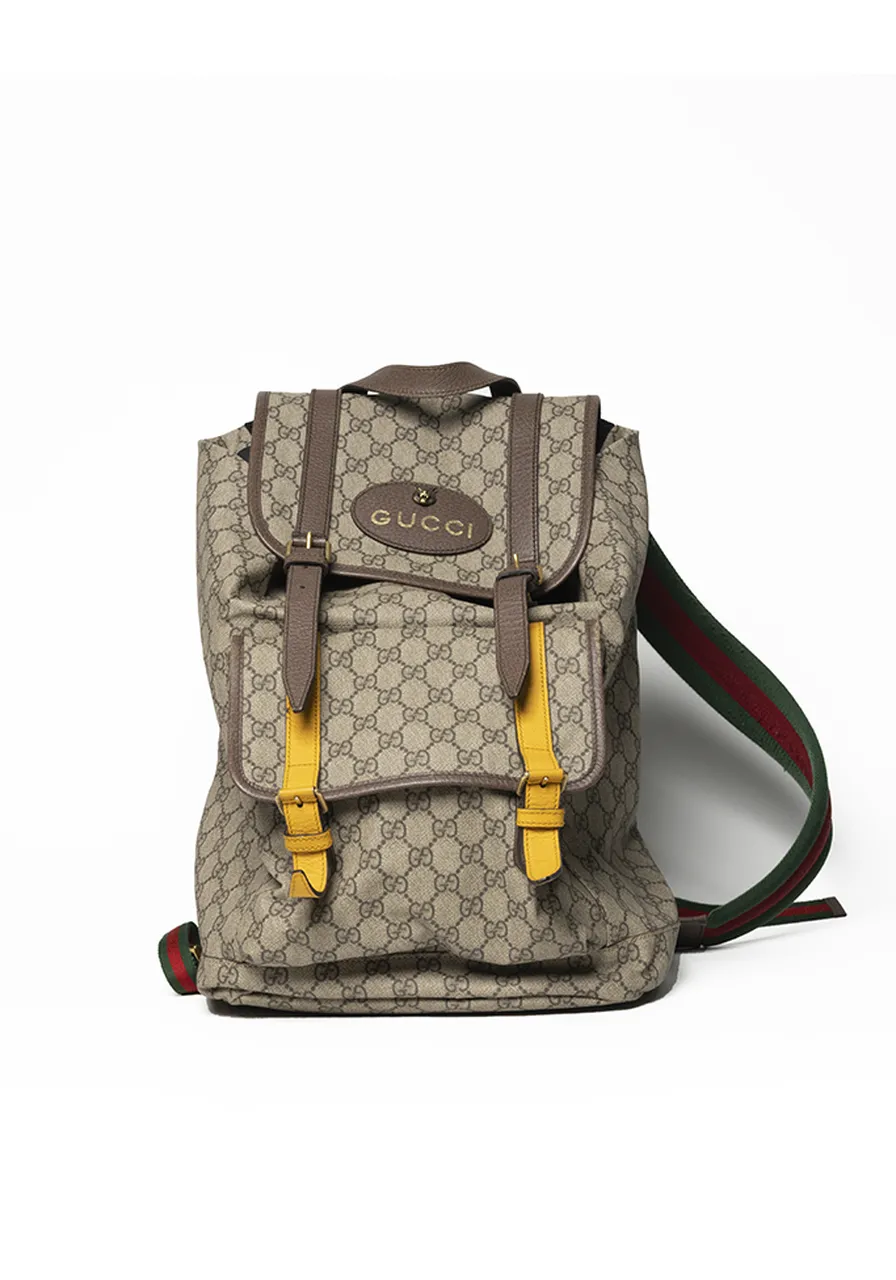 Mochila Gucci Soft GG Supreme 