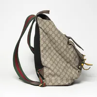Mochila Gucci Soft GG Supreme  - imagem 6