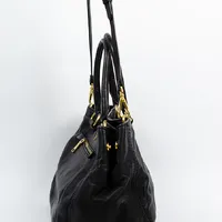 Prada Black Leather Tote Bag - imagem 5