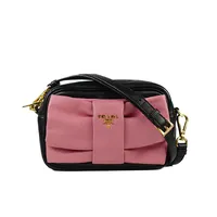 Prada Nappa Fiocco Bow Crossbody Clutch  - imagem 1