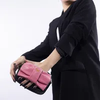 Prada Nappa Fiocco Bow Crossbody Clutch  - imagem 7