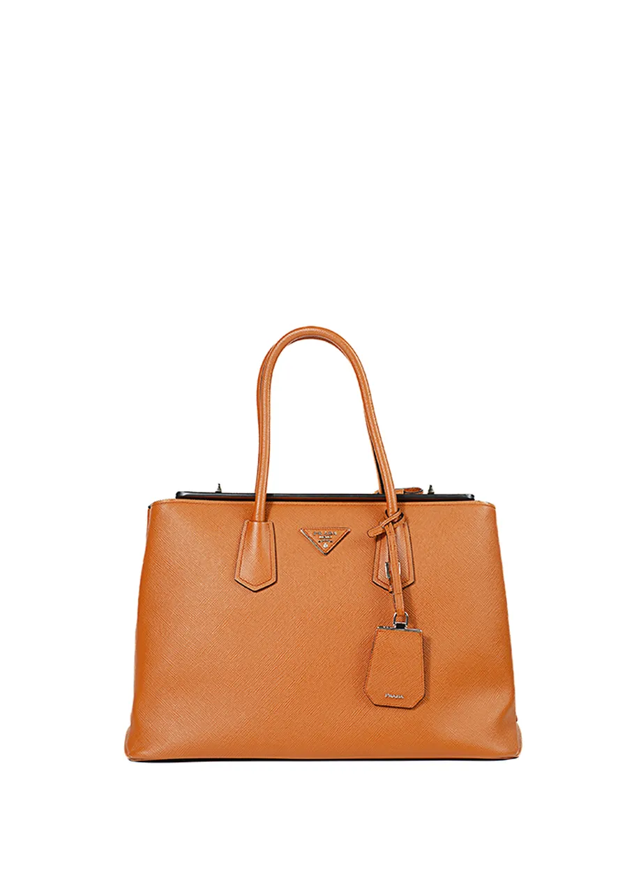 Prada Saffiano Cuir Twin Tote