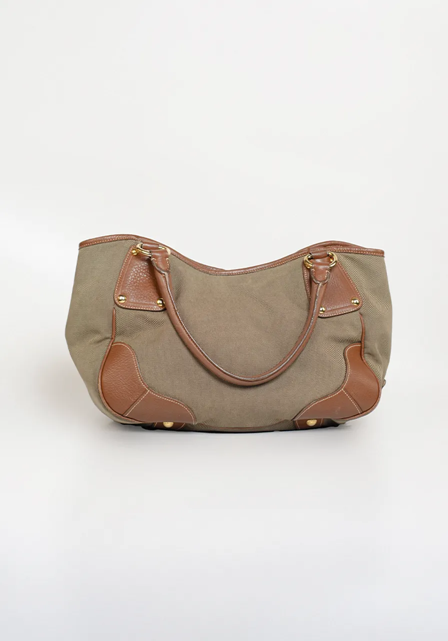 Prada Jacquard Logo Bag 