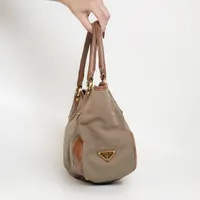 Prada Jacquard Logo Bag  - imagem 8