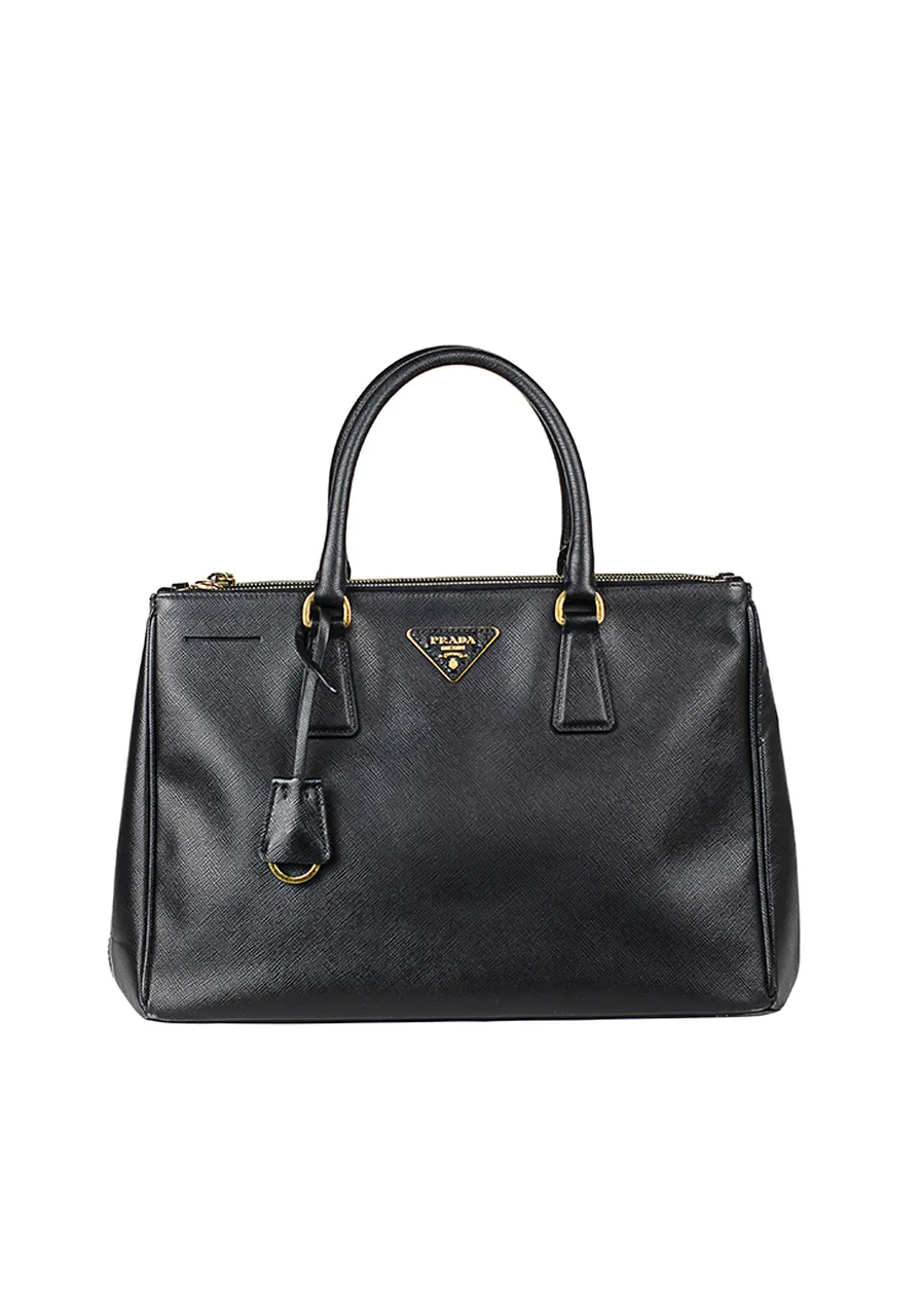 Prada Medium Saffiano Lux Galleria Satchel