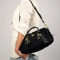 Prada Tessuto Gaufre Satchel - imagem 5