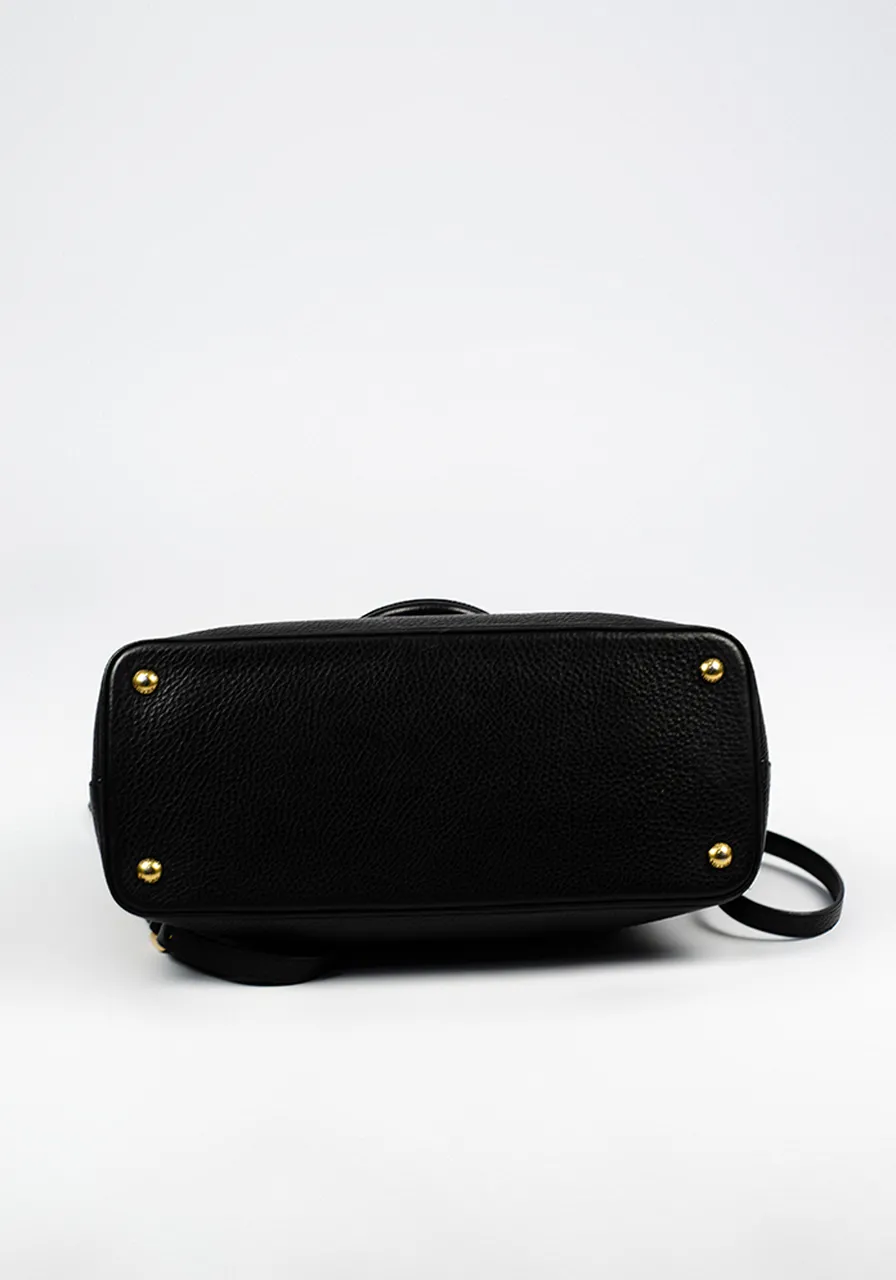 Prada Promenade Leather Handbag 