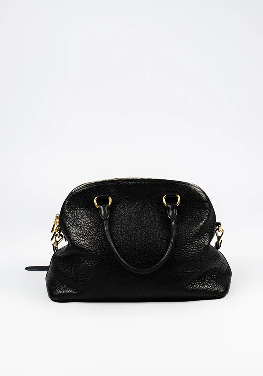 Prada Promenade Leather Handbag 