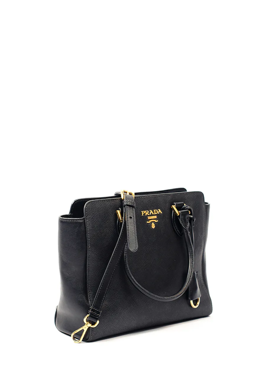 Prada Saffiano Calf Open Tote 