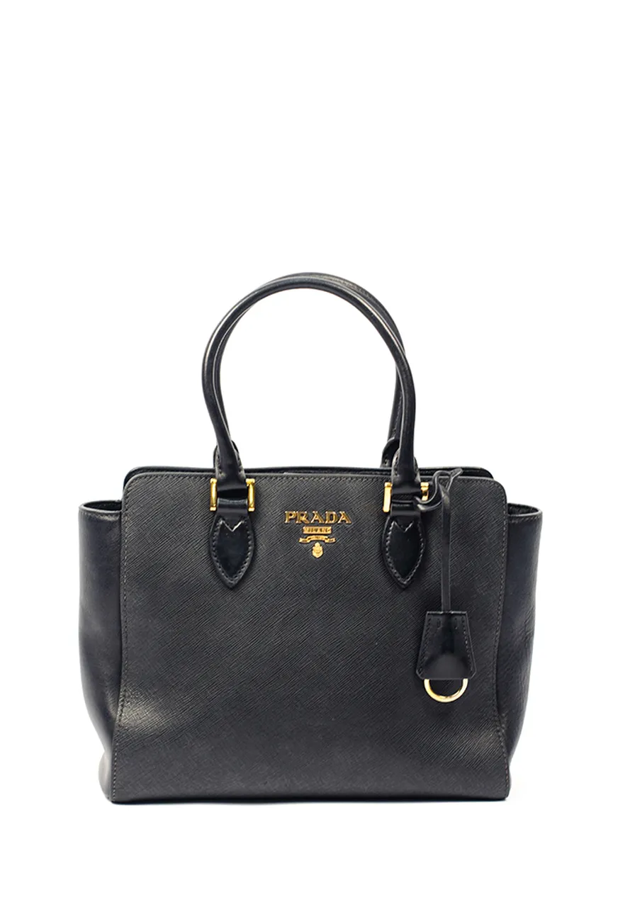 Prada Saffiano Calf Open Tote 