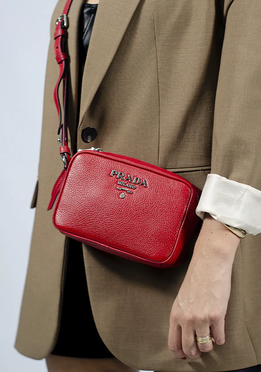 Prada Saffiano Camera Bag 