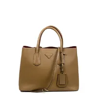 Prada Saffiano Cuir Double Tote - imagem 1