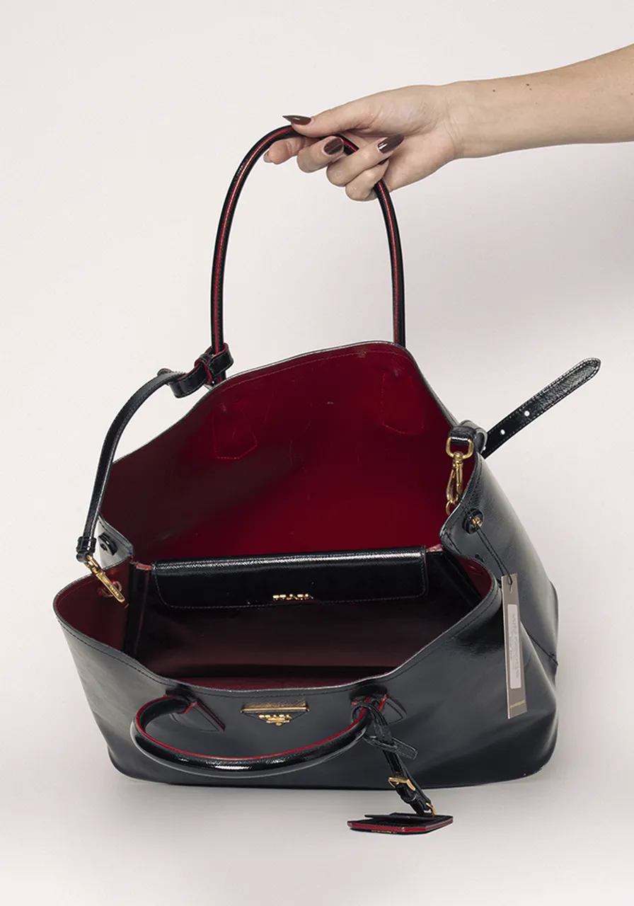 Prada Saffiano Cuir Double 