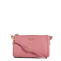 Prada Saffiano Mini Bicolor Shoulder Bag  - imagem 1