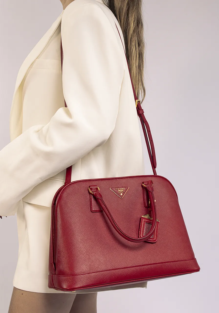 Prada Saffiano Satchel Bag 