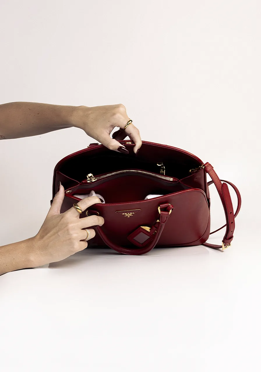 Prada Saffiano Satchel Bag 