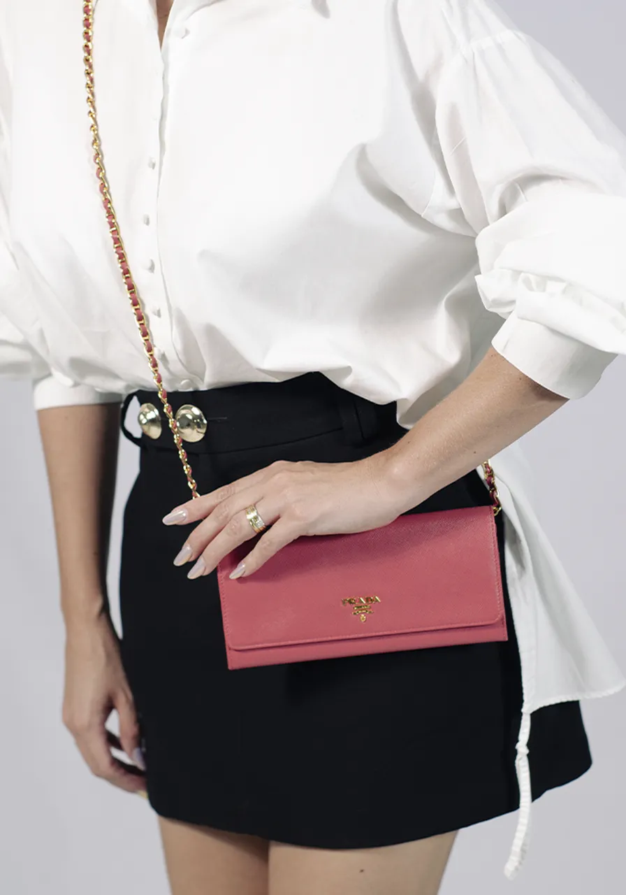 Prada Saffiano Wallet 