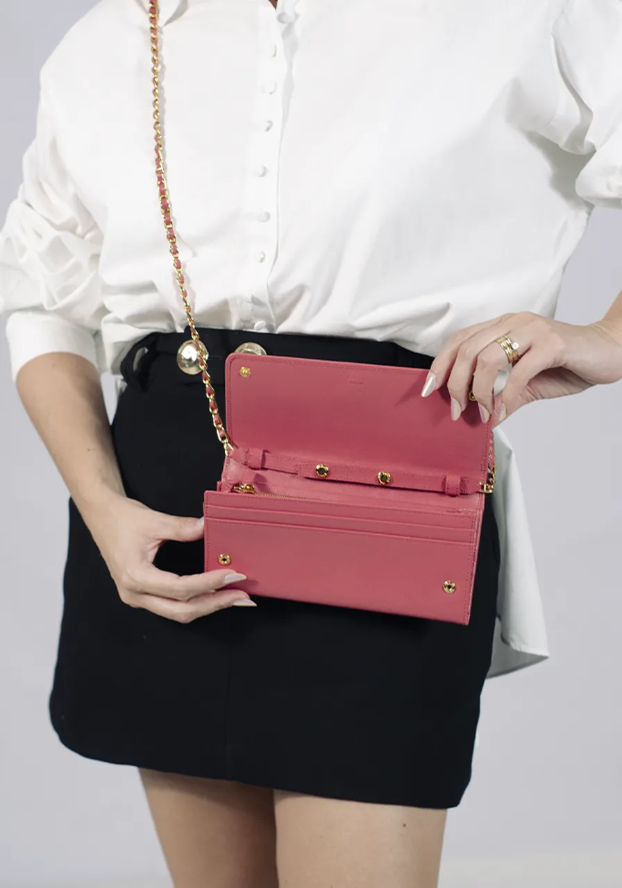 Prada Saffiano Wallet 