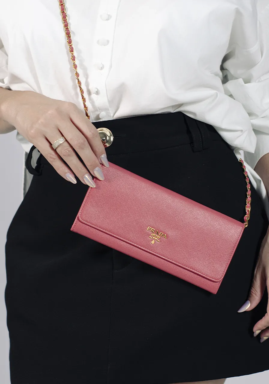 Prada Saffiano Wallet 
