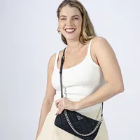 Prada Tessuto Impunto Shoulder Bag  - imagem 5