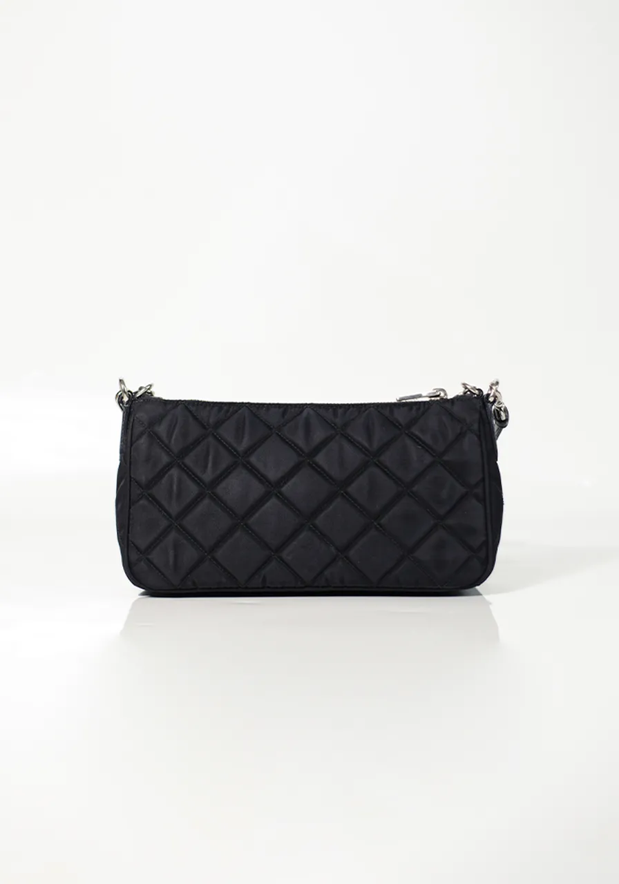 Prada Tessuto Impunto Shoulder Bag 