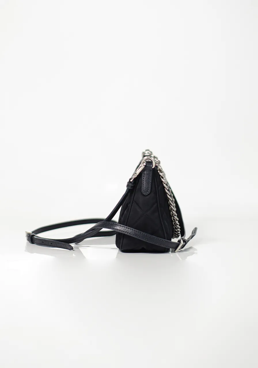 Prada Tessuto Impunto Shoulder Bag 