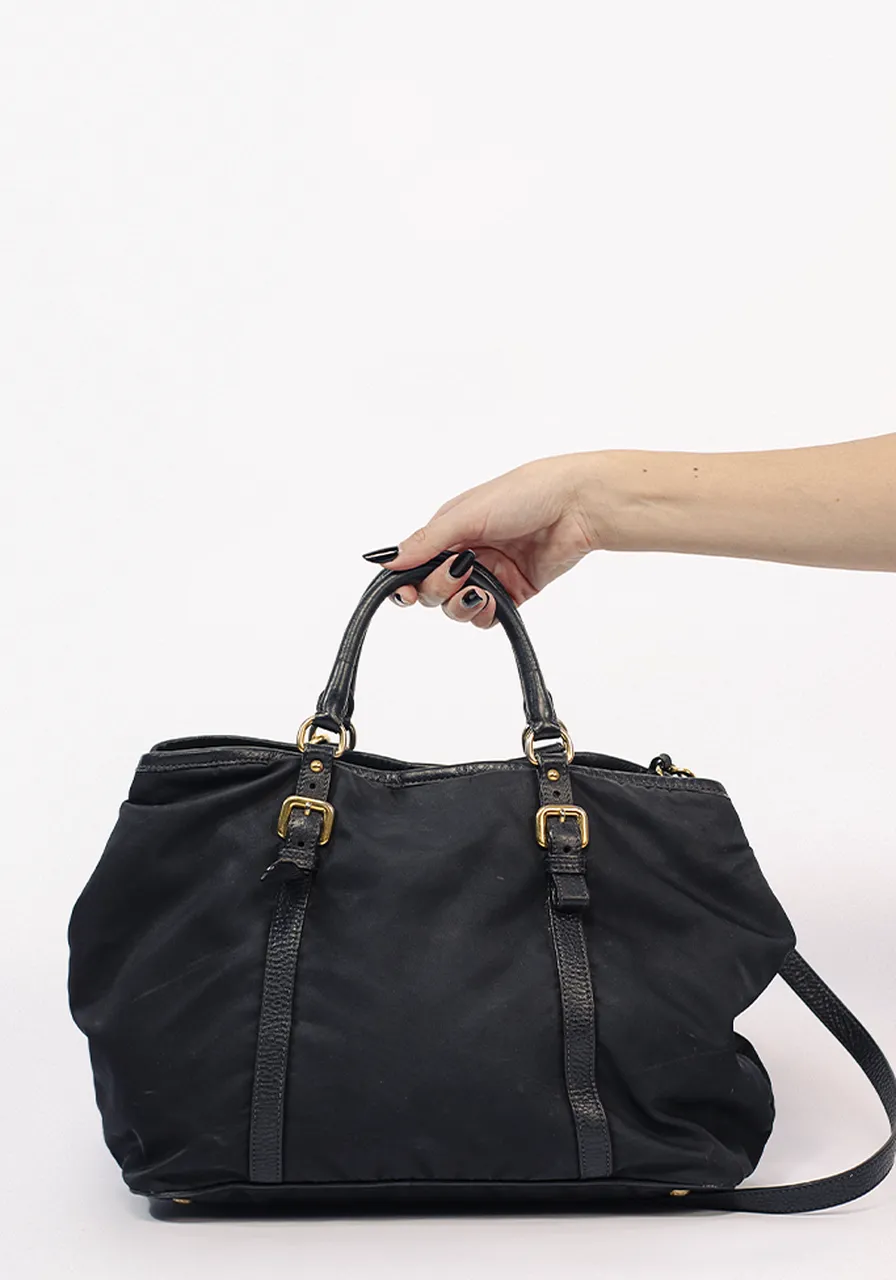 Prada Tessuto Satchel Bag