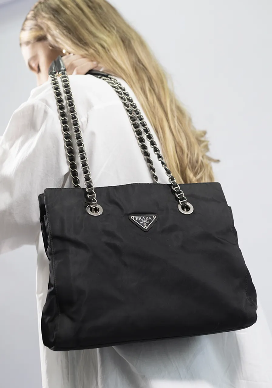 Prada Nylon Tote