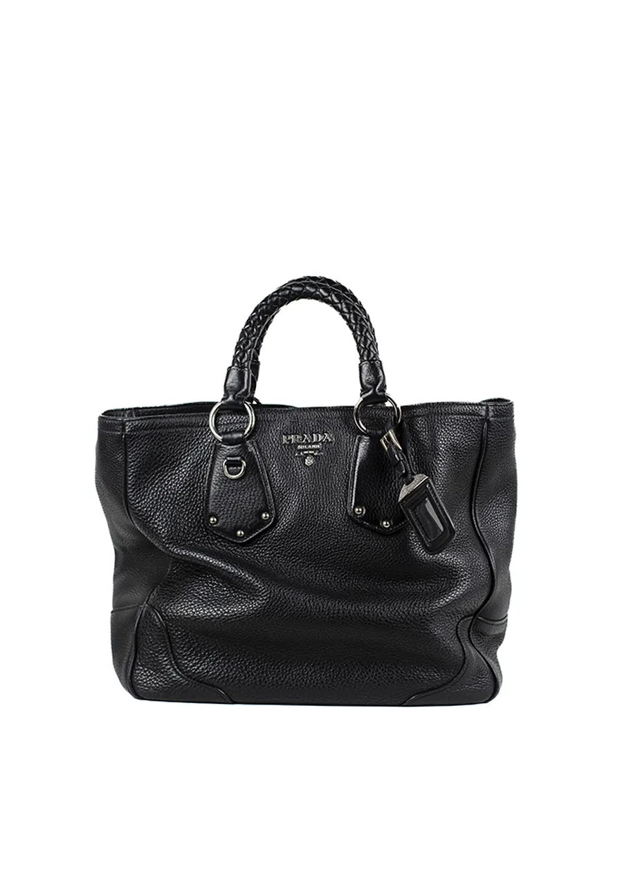 Prada Vitello Black