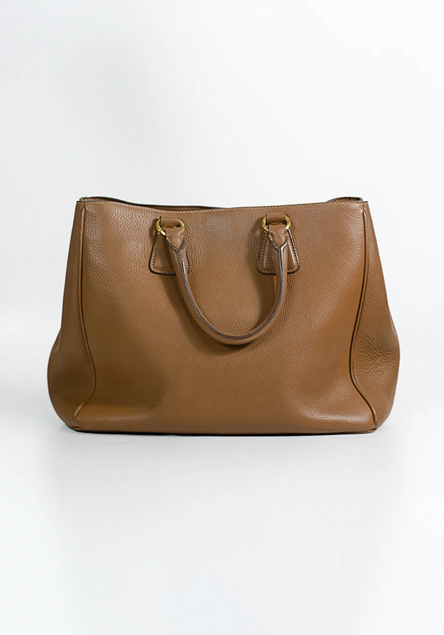 Prada Vitello Daino Open Tote 