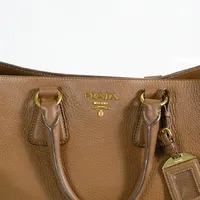 Prada Vitello Daino Open Tote  - imagem 4