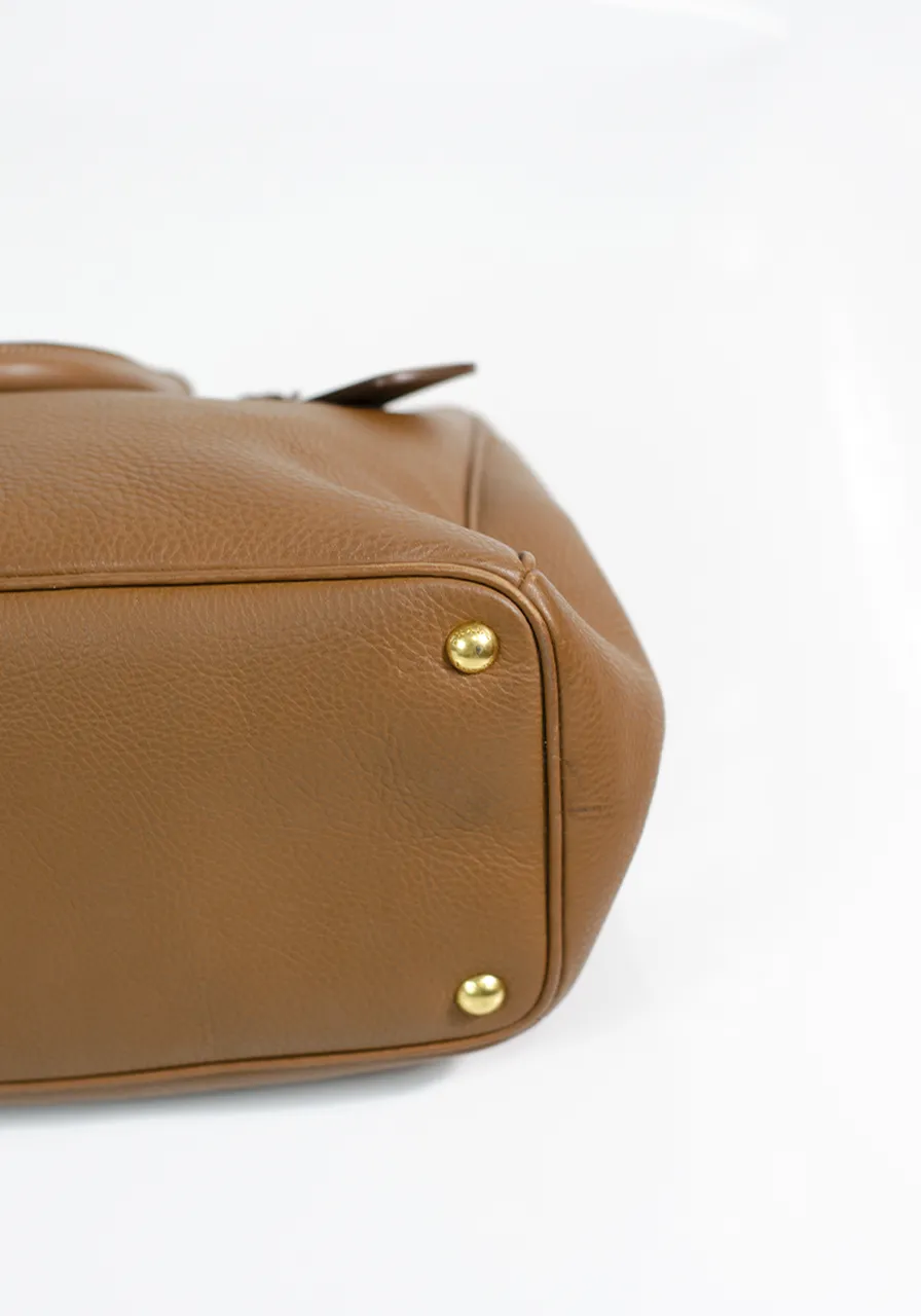 Prada Vitello Daino Open Tote 