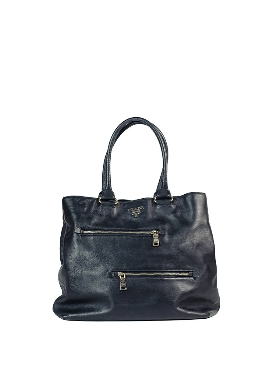 Prada Vitello Daino Tote 