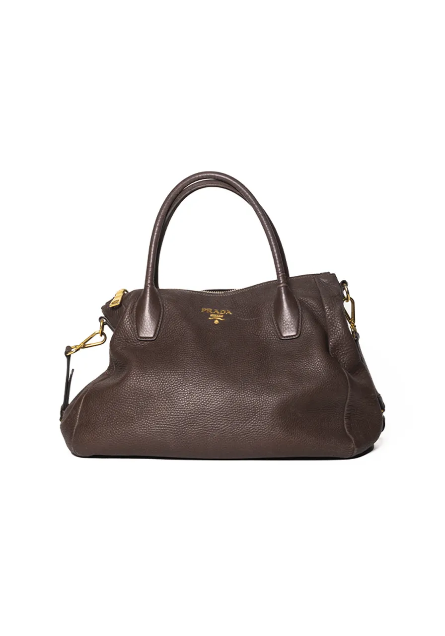 Prada Vitello Daino Tote 