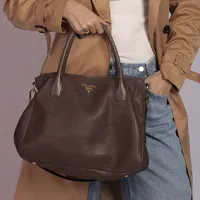 Prada Vitello Daino Tote  - imagem 3