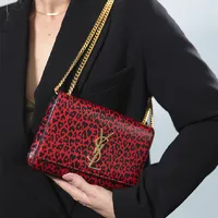 Saint Laurent Small Kate Leopard - imagem 8