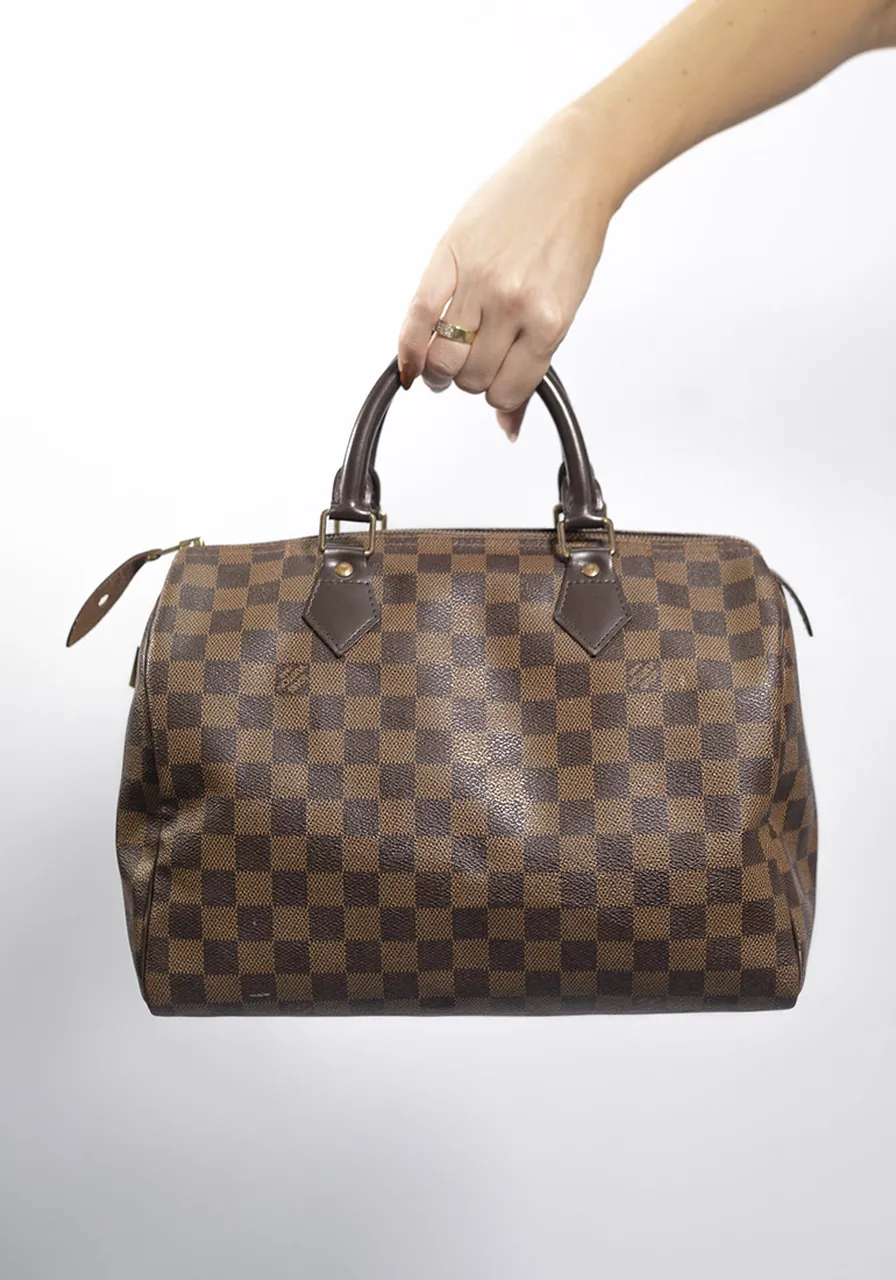 Louis Vuitton Speedy 30 Damier Ébène
