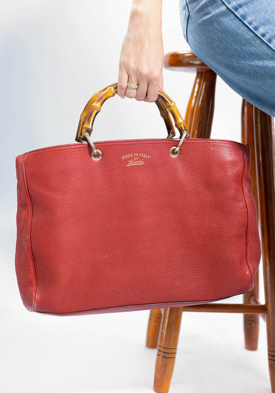 Gucci Bamboo Shopper Tote