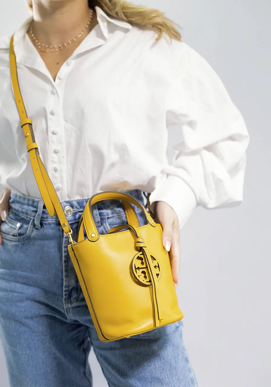 Tory Burch Logo Bucket 