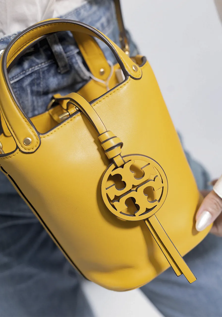 Tory Burch Logo Bucket 