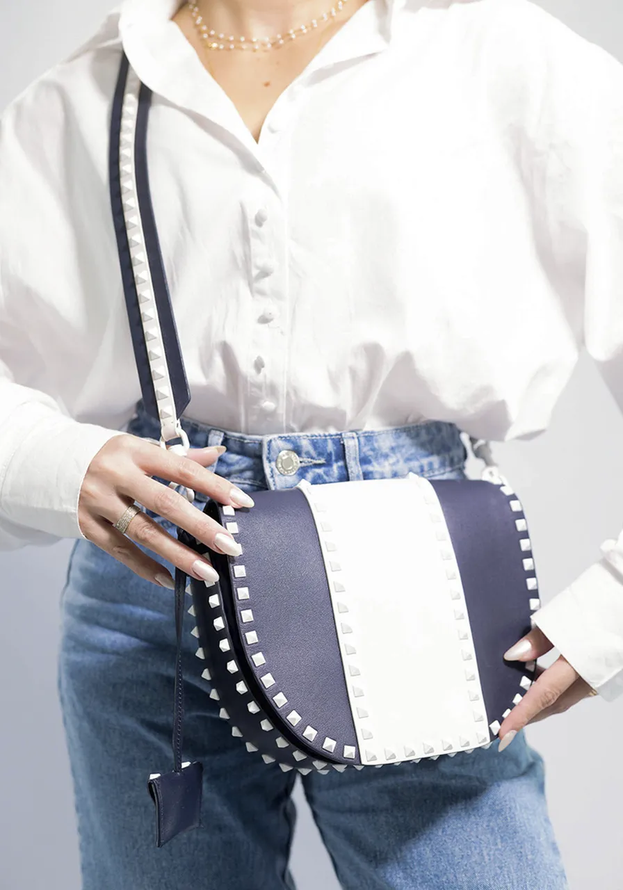 Valentino Garavani Rockstud Saddle Bag