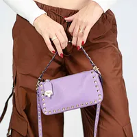 Valentino Garavani Small Calfskin Rockstud - imagem 9