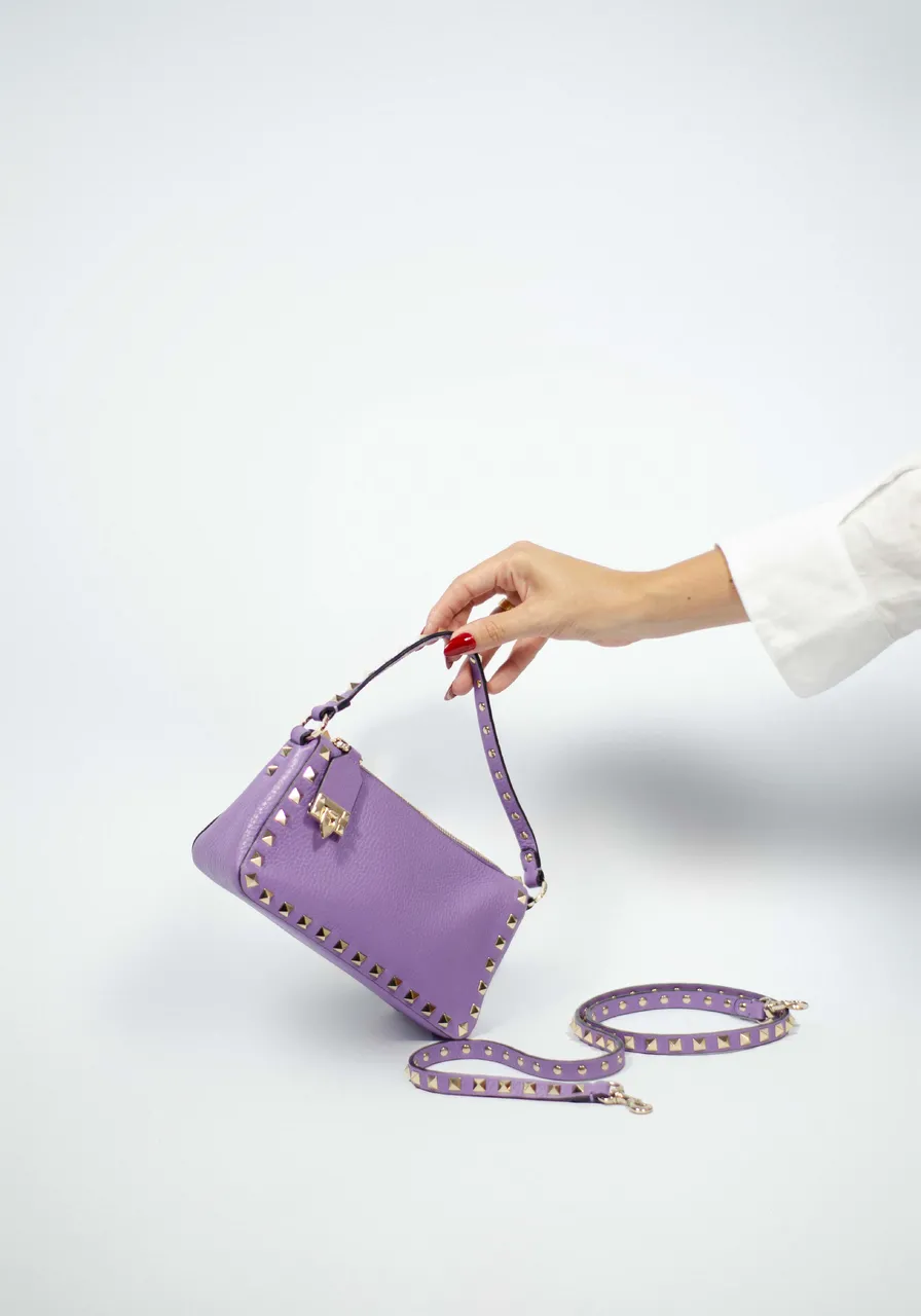 Valentino Garavani Small Calfskin Rockstud